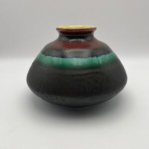 Vintage, Ceramic Vase, 134 10 Germany. 
Beautiful colors and in Great Condition!